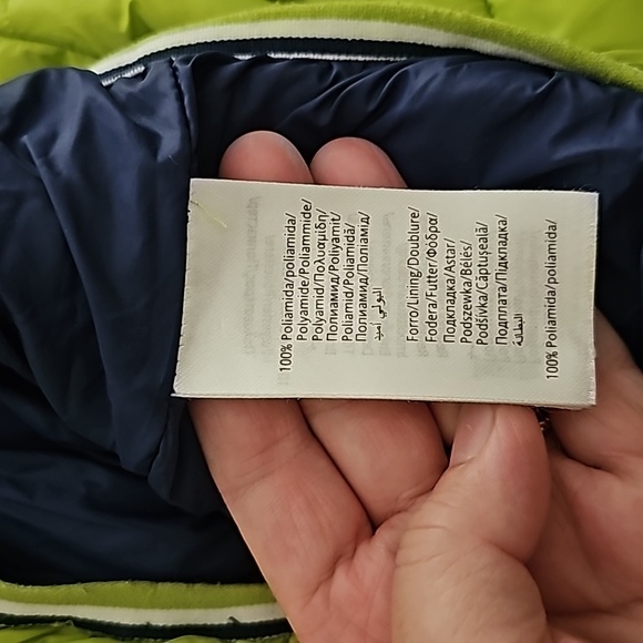 Mayoral Blue Green Newborn 6-9 months Puffer Jacket Silky Soft - Picture 5 of 6